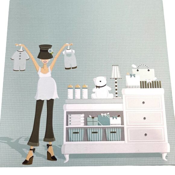 Blue Baby Shower Printable Invitations, 24 - Picture 3 of 5